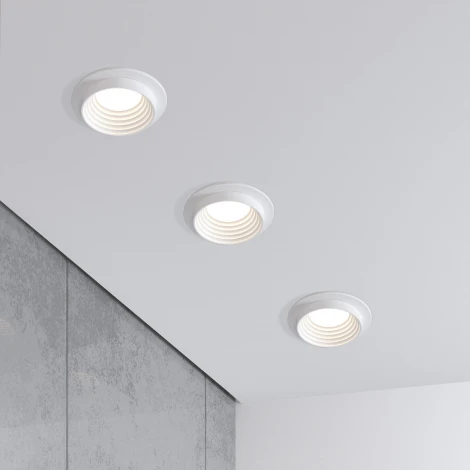 Встраиваемый светильник Elektrostandard Senso 25007/01 GU10 белый (220V, круглые)