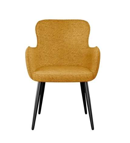 Стул DikLine 503 поворотный NS Gold горчица, ножки черные 00-00084774