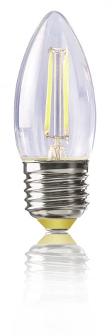 Лампочка светодиодная E27 4W 220V 2800K Voltega 4669