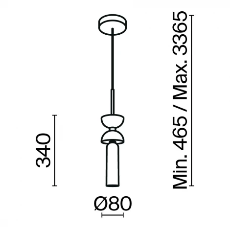 Подвесной светильник Maytoni Kyoto MOD178PL-01W (220V, на проводе)