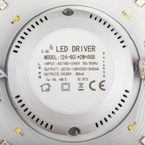 Светильник потолочный светодиодный диммируемый Ritter Brilliance 52217 1