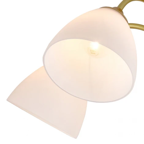 Потолочная люстра на штанге Escada Ilex ES0000033 150003/5R E27*60W Gold