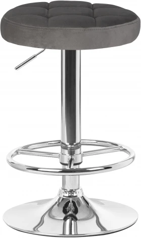 Табурет барный BRUNO (серый велюр (MJ9-75))