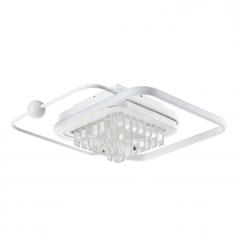 Потолочный светильник светодиодный хрустальный с пультом с регулировкой цветовой температуры LED4U LED4U L8022-450 WT