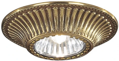 Встраиваемый точечный светильник Reccagni Angelo 1078 SP Oro