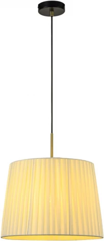 Подвесной светильник Lumion Tune 8302/1 бронза/черный/бежевый, металл/текстиль E27 1*60W 220V