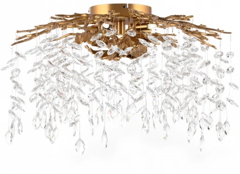 Потолочная люстра хрустальная Arte Milano Milano-3 23312.700.6.G9.B IB (220V)