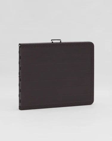 Стол складной чемодан пластиковый Stool Group Кейт 180 коричневый УТ000002199