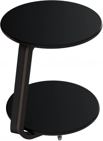 Стол ТДК Оптима 1 приставной, черный