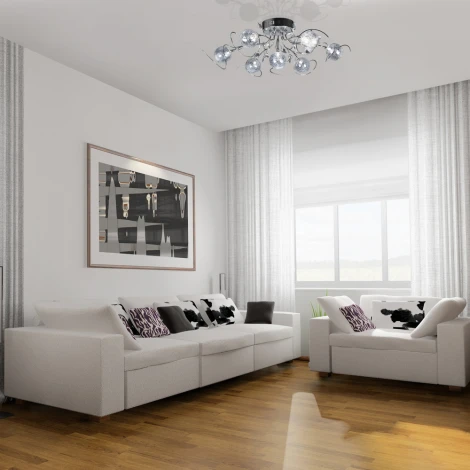 Потолочная люстра Максисвет 1-1108-7-CR G4