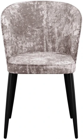 Стул DikLine 347 микровелюр M02 бежевый, ножки черные