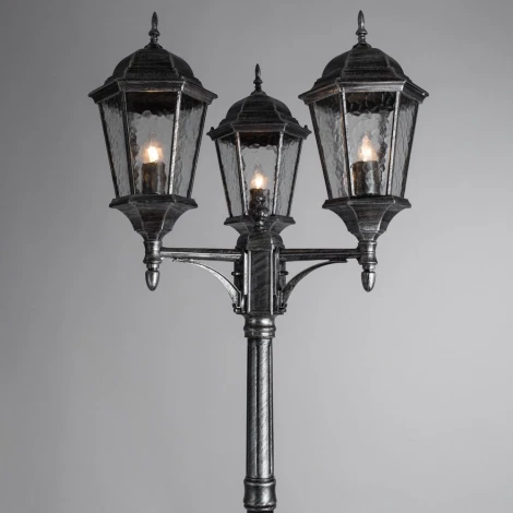 Наземный фонарь Arte Lamp Genova A1207PA-3BS