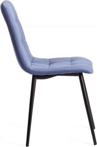 Стул CHILLY MAX / 1 шт. в упаковке (Велюр,Металл  /Черный )