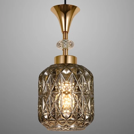 Подвесной светильник Reluce 02003-0.9-03 SMOKE (220V, на проводе)