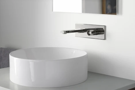 Смеситель Jacob Delafon Composed E73061-CP С ВНУТРЕННЕЙ ЧАСТЬЮ, для раковины