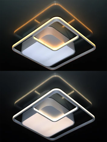 Потолочная люстра Natali Kovaltseva 81038 81038/6C (регулировка яркости, LED, 220V, пульт управления, умный дом - LampSmart)