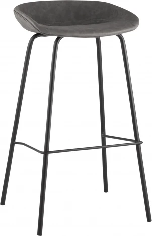 Стул барный Beetle Lite PU серый 2 шт Stool Group (арт.УТ000038317)