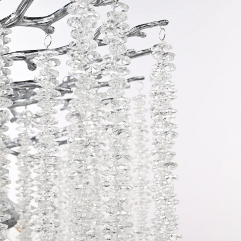 Подвесная люстра хрустальная Arte Milano Milano-1 23110.1000.14.E14.A CW (220V, на тросе)