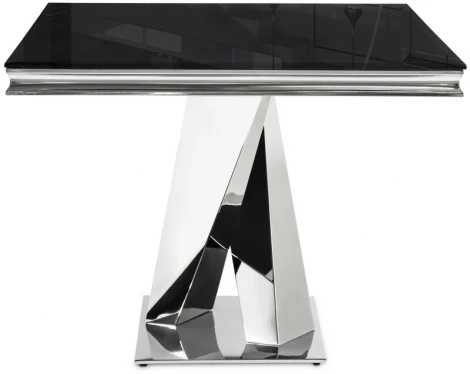 Стол на тумбе Woodville Levon 200x100x75 black 15563