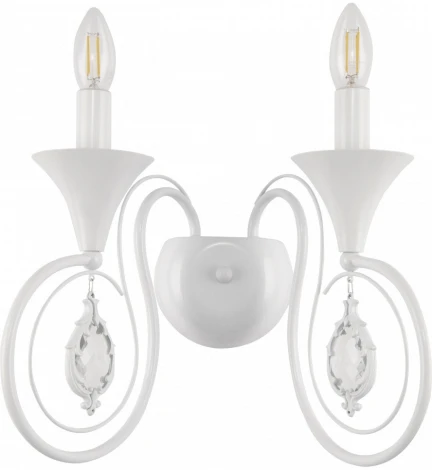 Бра Arte Milano AM349920 349920/2W WT (220V, подвески, подсвечник, свеча)