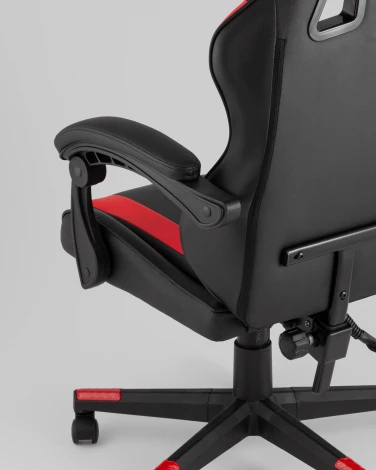 Кресло спортивное TopChairs Commander черно-красный арт.УТ000039477