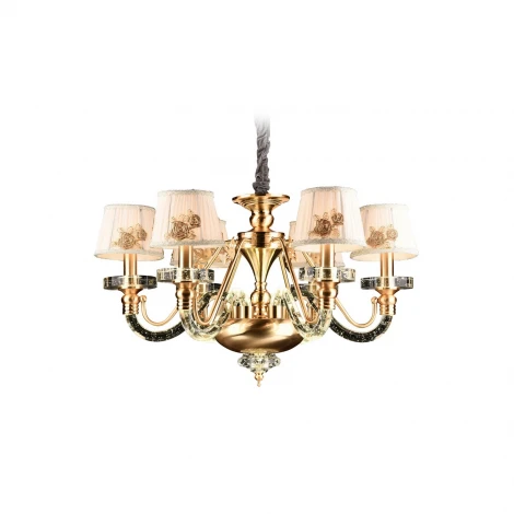 Подвесная люстра IDLamp Domenica 402/6-LEDOldbronze