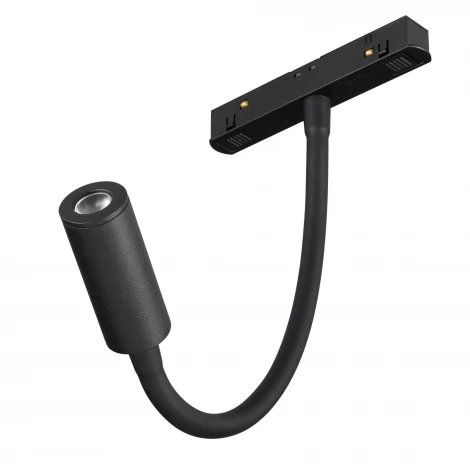 Трековый светильник магнитный MAG-ORIENT-SPOT-FLEX-R25-3W Warm3000 (BK, 24 deg, 48V) (Arlight, IP20 Металл) 049562 (LED)