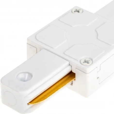 Коннектор прямой жесткий пластик/медь белый Ritter Artline 59743 2