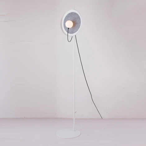 Торшер Margott Fl D35 White By ImperiumLoft Margott-Fl01 (220V, выключатель, шар)