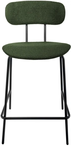 Стул полубарный Bradexhome Ant букле зеленый