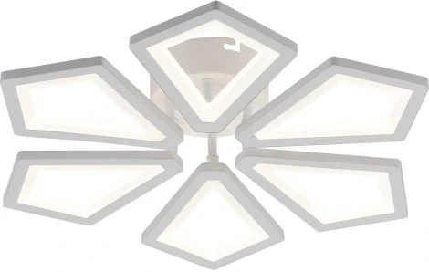 Потолочная люстра Escada Sails 10284/6LED 65Вт, металл/акрил, белый