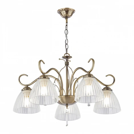 Подвесная люстра Arte Milano Amalfi-8656 338656/5 AB (220V, подвески, на цепи)