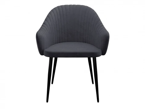 Стул DikLine 440 TW11 серый, ножки черные арт.00-00079929