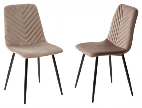 Стул DUKE BLUVEL-40 BEIGE, велюр