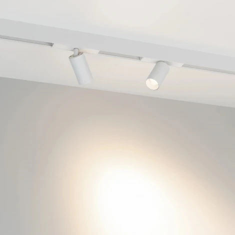 Трековый светильник магнитный MAG-SPOT-25-R65-5W Day4000 (WH, 30 deg, 24V) (Arlight, IP20 Металл) 050073 (LED)