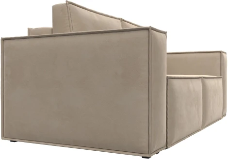 Диван прямой Куба мини (Бежевый/Велюр) Лига Диванов арт.121871