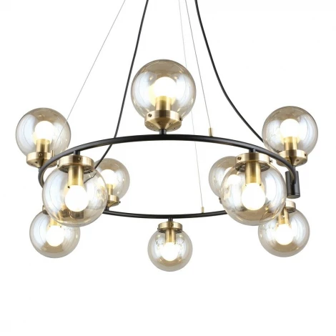 Подвесная люстра Omnilux Sorrento OML-94003-10 (220V, на проводе, шарики)