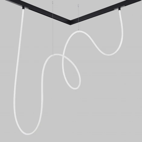 Гибкий светодиодный светильник с гибким неоном магнитный ST Luce Skyline 48 ST684.446.60 Черный LED 1*60W L5000 48V