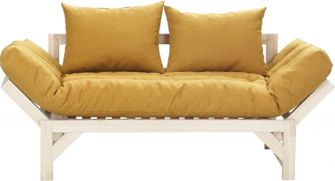 Диван Бинго ткань savana plus yellow, каркас лак Mebelik арт.009293