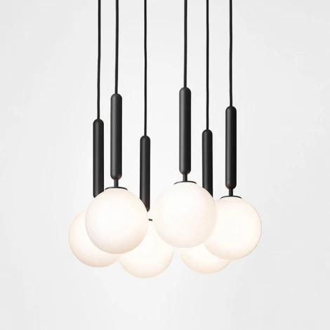 Подвесной светильник Raffin Black/White ImperiumLoft Raffin01 (109576-26) (220V, на проводе, шар)