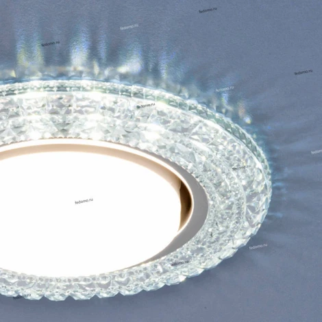 Встраиваемый точечный светильник Elektrostandard 3030 GX53 CL прозрачный