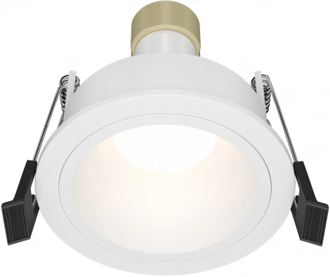 Встраиваемый светильник IP54 Maytoni Share DL126-GU10-W (220V, круглые)