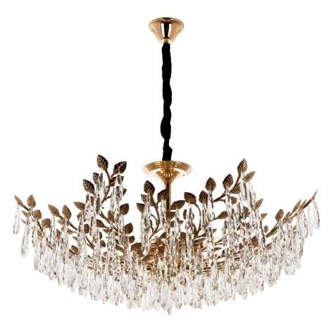 Подвесная люстра хрустальная Modelux MODELUX ML.6747.8 GD