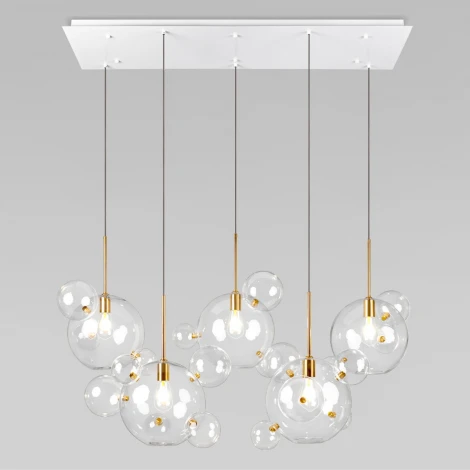 Подвесной светильник Loft It Bolle 2034-S5 (220V, на проводе, шарики, молекулы)