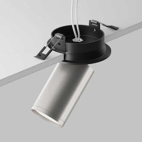 Встраиваемый светильник FOCUS S GU10 1x10Вт Maytoni Technical C048CL-U-1BS
