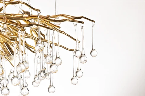 Подвесная люстра "Капли" Garda Decor 8015 86-80150