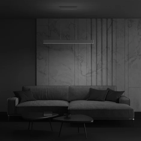 Подвесной линейный светильник Step 3000K 1x30Вт 120° LED Maytoni Technical P010PL-L30W (220V, на тросе)