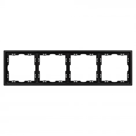 Рамка пластиковая FRM-NOBE-SFPL-4-BK (Arlight) 054224