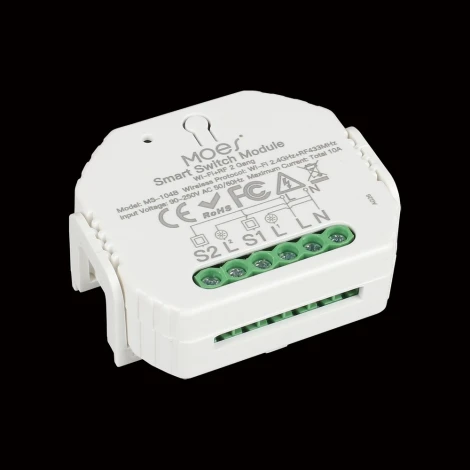 Wi-Fi реле выключатель двухканальный Aployt Magnetic track 220 APL.0195.00.02