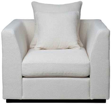 Кресло Roberto рогожка кремовый BOTEGA SVBEG 105*100*90см Garda Decor